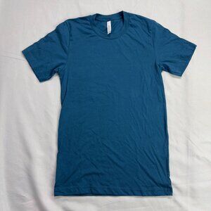 Bella + Canvas Solid Marine T-Shirt Men's Small Cotton Blend Basics Streetwear